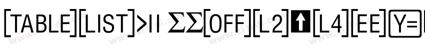 093 SSMengDongiTi字体转换